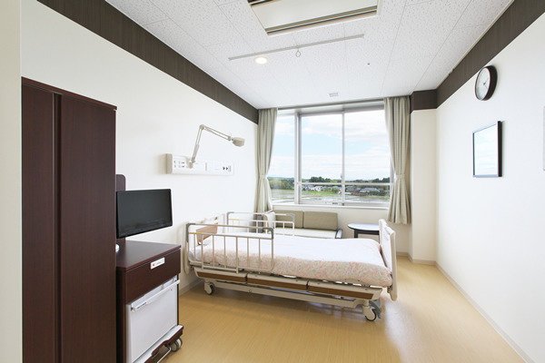 新発田リハビリテーション病院の個室Ａのイメージです